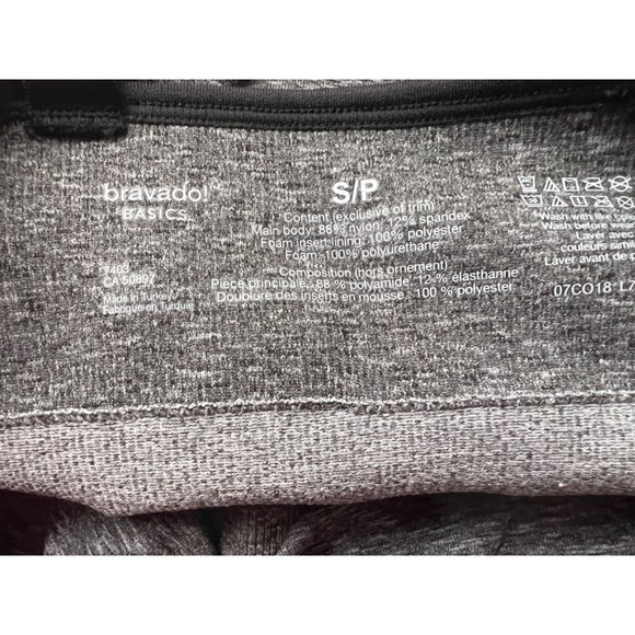 Bravoado Nursing Cami Maternity Womens Size Small Gray Padded Bra NEW - Picture 7 of 8